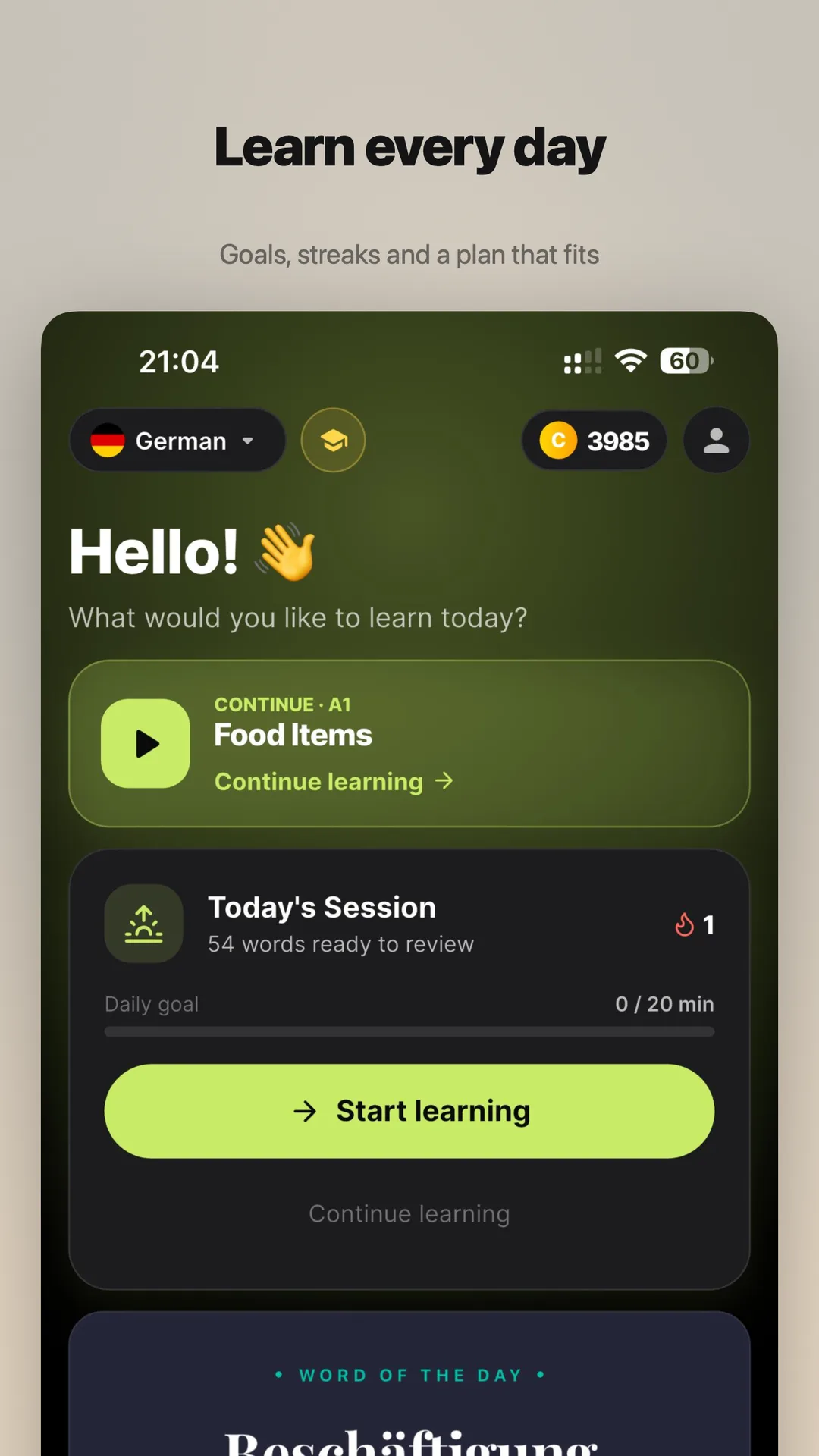 Vocabella screenshot